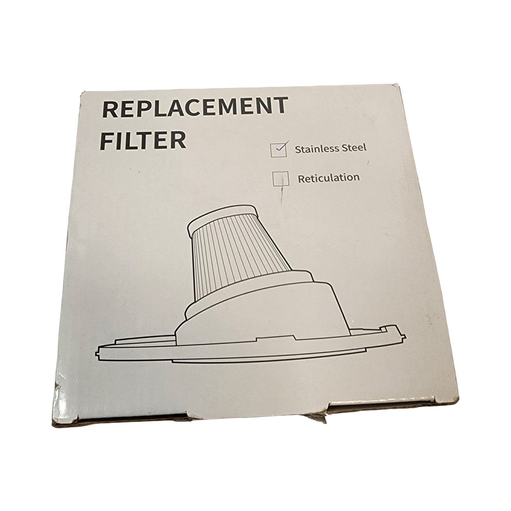 TEMOLA‎ 4PCS Replacement Vacuum Cleaner Filter Stainless Steel Reticulation